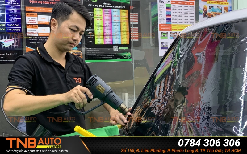 Dán phim cách nhiệt Vinfast VF3 | Tư vấn gói dán giá tốt 9 Chống nóng hiệu quả