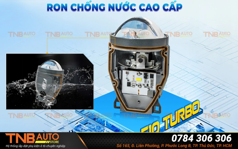 Chuẩn kháng nước IP68 – Hoạt động ổn định trong mọi điều kiện