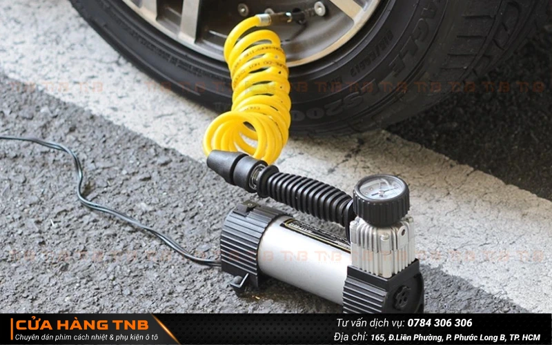 Máy bơm lốp mini phù hợp với tất cả các phiên bản Toyota Cross