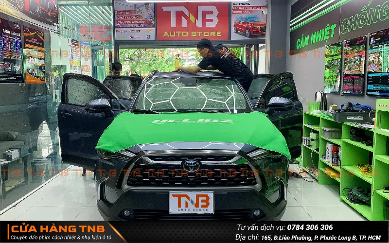 TNB Auto Store là địa chỉ lắp đặt phụ kiện Toyota Cross chất lượng tại Thủ Đức, TP. HCM
