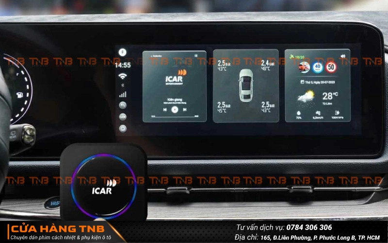 Lắp android Box phù hợp với tất cả các phiên bản Toyota Cross