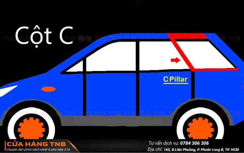 Cột C xe ô tô( C- Pillar)