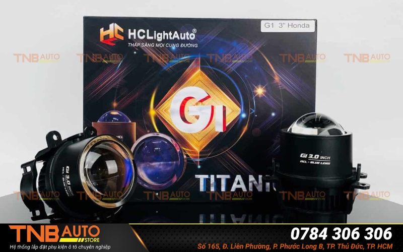 Bi LED gầm G1 3 inches với công suất chiếu sáng lên tới 6500 lumens cho ánh sáng mặt cắt sắc nét chống chói và khả năng thay đổi 3 nhiệt màu linh hoạt phù hợp với mọi điều kiện di chuyển như ban đêm, sương mù, mưa, đường đèo 
