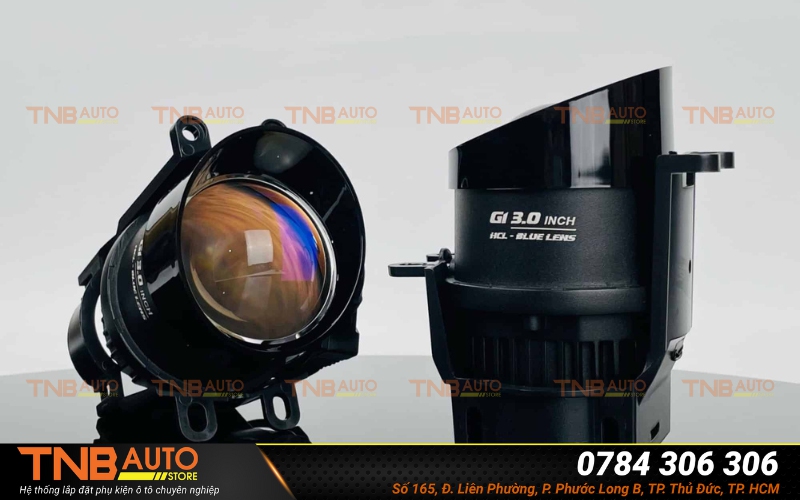 Bi LED gầm HCL G1 3 inch thiết kế nguyên khối đạt chỉ số chống nước IP65 – IP67 mang lại khả năng hoạt động ổn định trong mọi điều kiện thời tiết