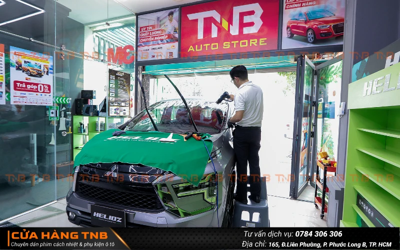 Danh sách Phụ kiện Mitsubishi Xpander cần thiết và cách chọn 1 Dán phim cách nhiệt cho xe Mitsubishi Xpander