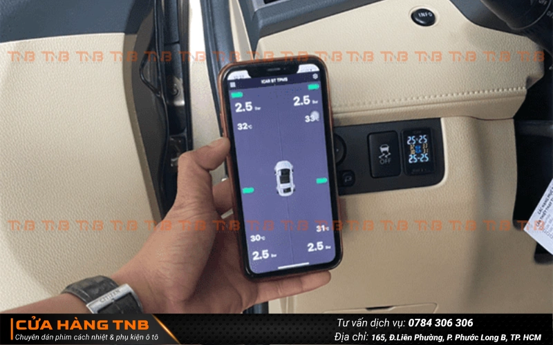Danh sách Phụ kiện Mitsubishi Xpander cần thiết và cách chọn 10 Cảm biến áp suất lốp cho Xpander