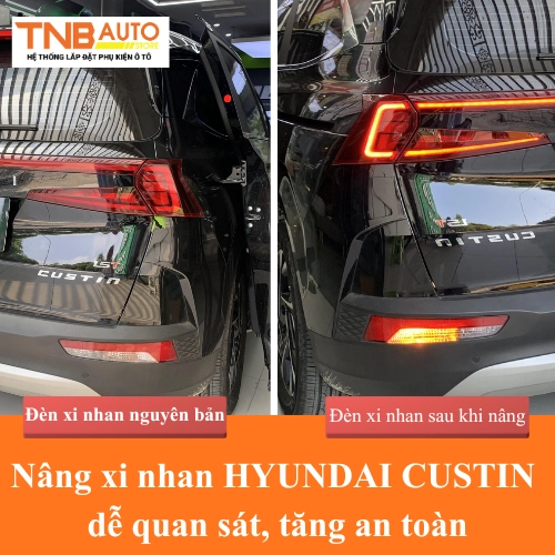 Nâng xi nhan HYUNDAI CUSTIN 1