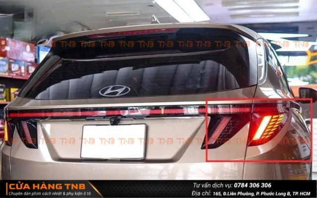 Nâng cấp xi nhan lên cao cho Hyundai Tucson
