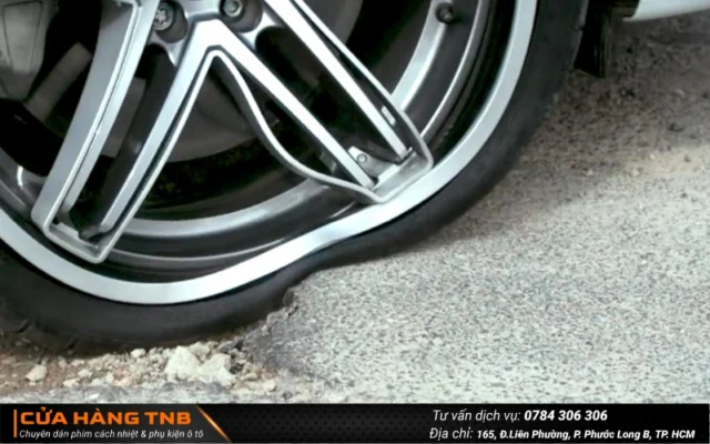 Vành ô tô bị cong