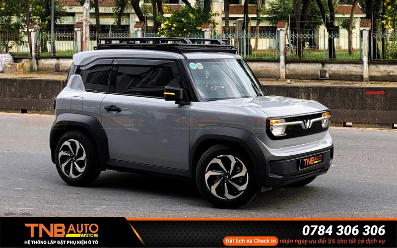 Giá nóc (baga nóc) VF3 32 Giá nóc VF3 đảm bảo độ bền và an toàn khi mang tải, ngay cả trong điều kiện di chuyển tốc độ cao hoặc đường địa hình khó khăn