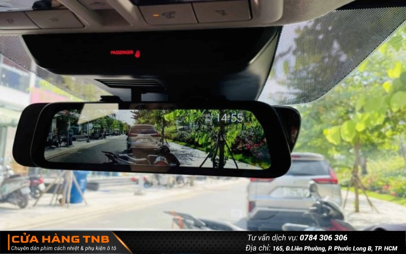 Nhược điểm của camera hành trình gương