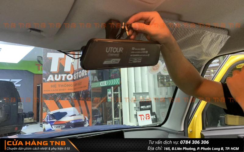 TNB Auto Store - Địa chỉ lắp đặt gương điện tử Mitsubishi Xforce uy tín và chất lượng tại Thủ Đức, TP. HCM
