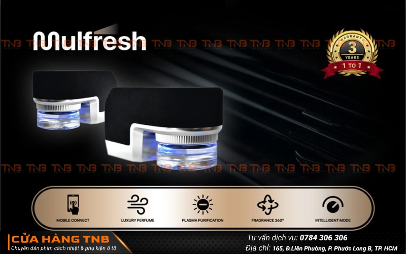 Bộ khuếch tán nước hoa Mulfresh cho Honda BRV