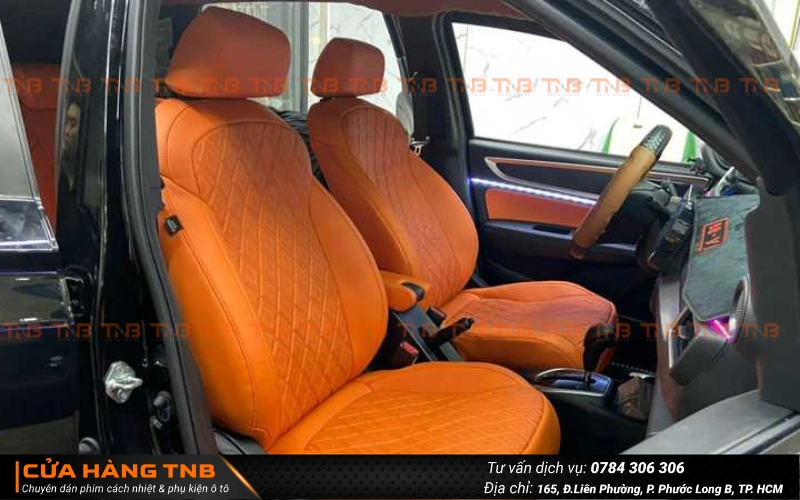 Bọc ghế da cho Honda BRV