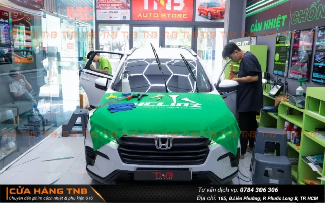 Dán phim cách nhiệt Honda BRV