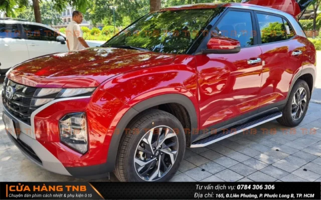 Lắp bệ bước chân cho xe ô tô không ảnh hưởng đến đăng kiểm