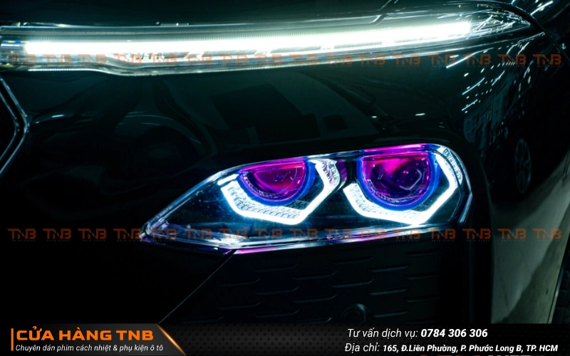 Trang bị phụ kiện cho VinFast Lux A – Nên chọn gì? 3 Độ đèn chiếu sáng cho xe VinFast Lux A