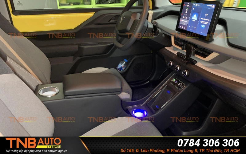 Bệ tỳ tay VF3 25 Lợi ích nổi bật khi trang bị bệ tỳ tay VinFast VF3