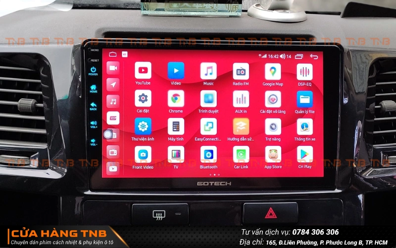 Màn hình Android ô tô cho Toyota Fortuner
