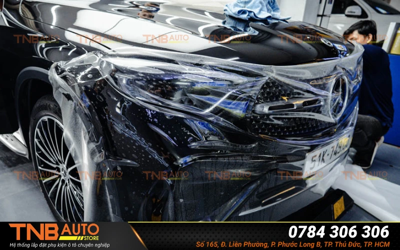 Dán PPF Mercedes GLC 200 cao cấp  Tặng gói PPF nội thất 7 Hệ thống lắp đặt phụ kiện ô tô TNB Auto Store là đại chỉ dán PPF ô tô chất lượng