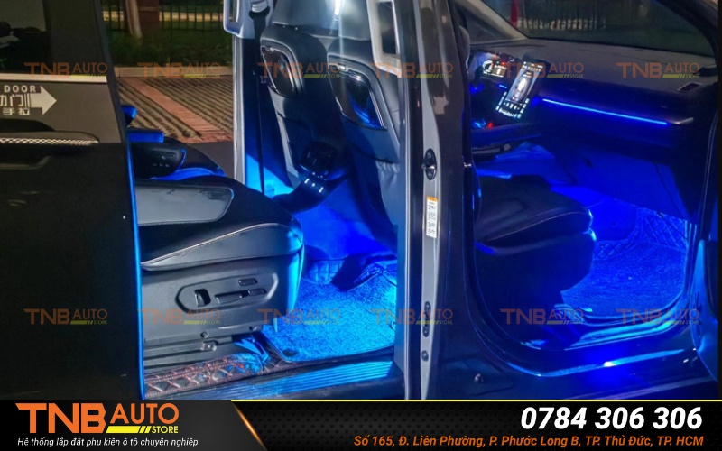 Độ led nội thất Hyundai Custin nên chọn loại nào? 7 Lợi ích của độ đèn led đổi màu nội thất Hyundai Custin