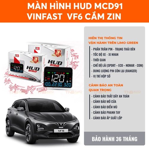 HUD kính lái xe VF6 2