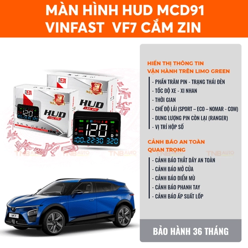 HUD kính lái xe điện VF7 2