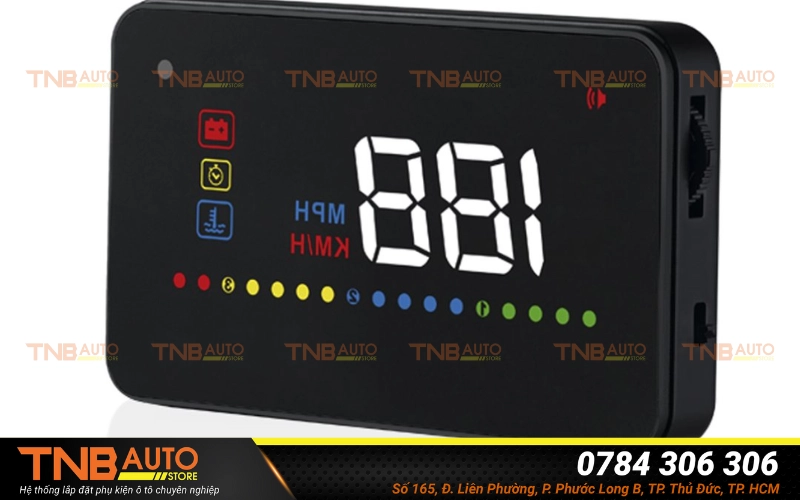 HUD kính lái xe điện VF5 quan sát rõ, lái xe an toàn 18 Cấu tạo cơ bản của màn hình HUD kính lái VinFast VF5