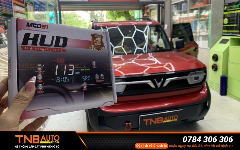 Màn hình HUD Vinfast VF3 rõ nét, bảo hành 12 - 36 tháng, lắp zin 24 Những lợi ích thiết thực khi lắp HUD cho VF3