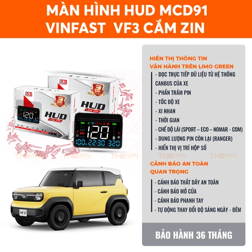 Màn hình HUD Vinfast VF3 3