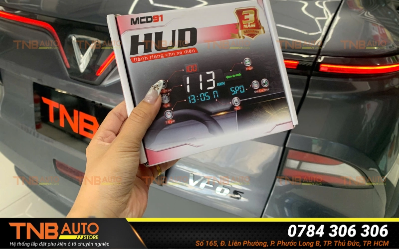 HUD kính lái xe VF6S/VF6 ECO hiển thị trực quan, sắc nét 20 Các tính năng hiển thị nổi bật của HUD VinFast VF6 MCD91