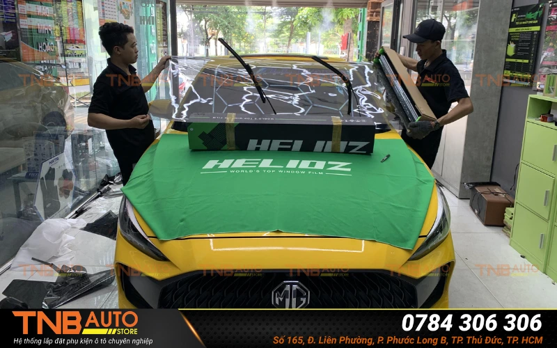 Những lợi ích nổi bật khi dán phim cách nhiệt MG5: