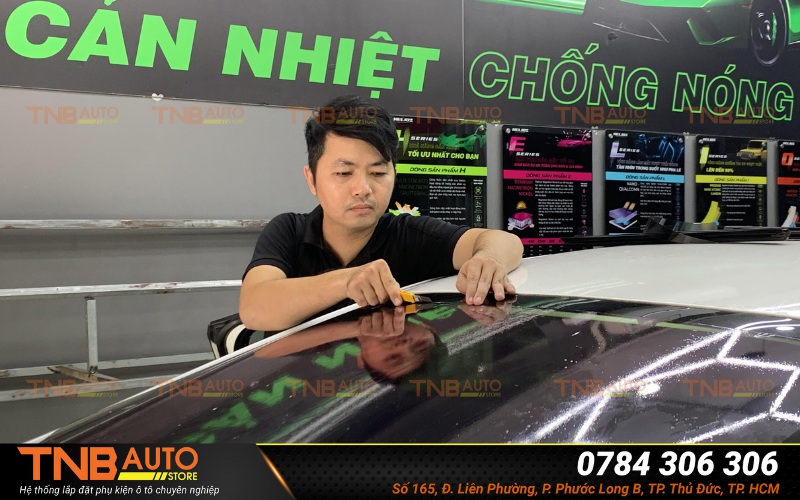 Dán phim cách nhiệt Mazda 6 | Bảo hành trọn đời, trả góp 0% 8 Lớp phim chống nóng cho xe Mazda 6 giúp giảm chói lóa qua kính lái và kính sườn