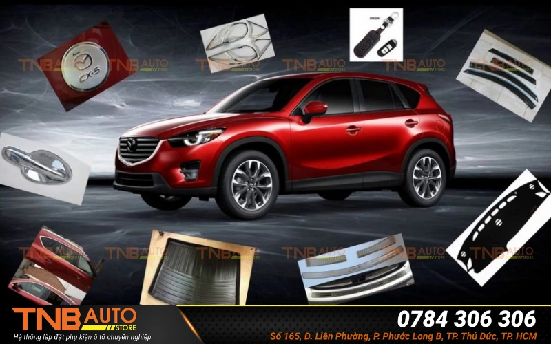 Phụ kiện ô tô Thủ Đức chính hãng, giá tốt TNB Auto 3 Các phụ kiện ô tô có tại TNB Auto Store
