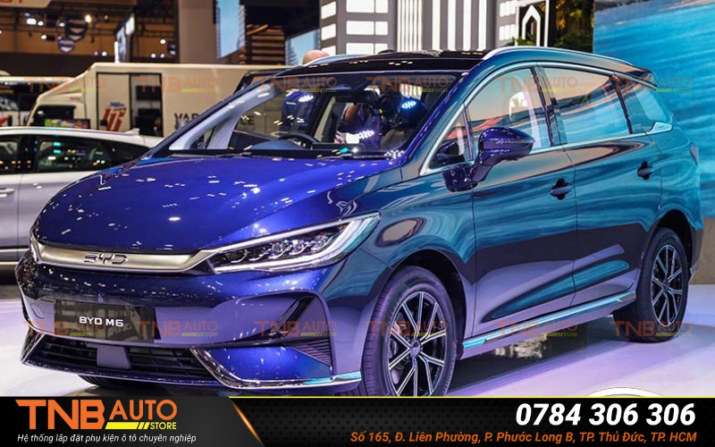 Mẫu xe BYD M6 thuần điện phù hợp với đối tượng khách hàng gia đình và kinh doanh dịch vụ