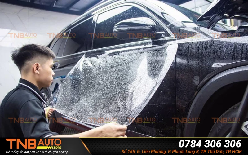 Gói dán PPF Mercedes GLB 35 chính hãng, chất lượng 6 Hệ thống lắp đặt phụ kiện ô tô TNB Auto Store là địa chỉ dán PPF Mercedes GLB 35 uy tín và chất lượng tại Thủ Đức – TP.HCM và khu vực lân cận