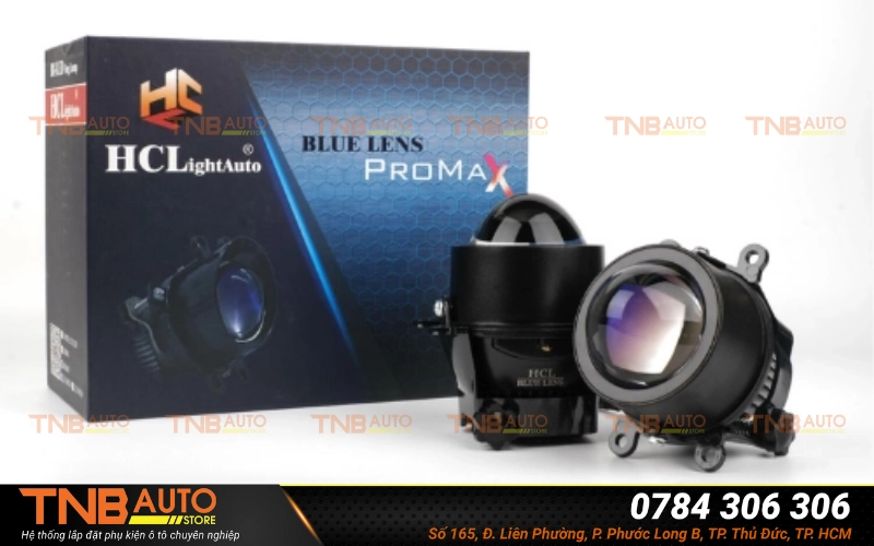Đèn gầm Blue Lens Promax 3 Inches 3 màu – HCLight Auto