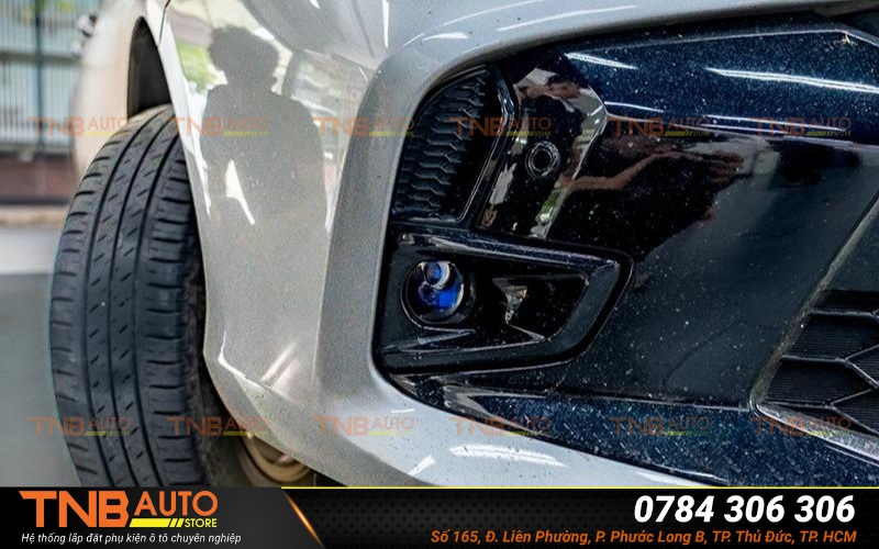 Nâng cấp độ bi gầm Toyota Vios: An toàn khi lái đêm 9 Lắp cụm đèn bi gầm Toyota Vios mang lại ngoại hình hiện đại, mạnh mẽ hơn cho phần đầu xe