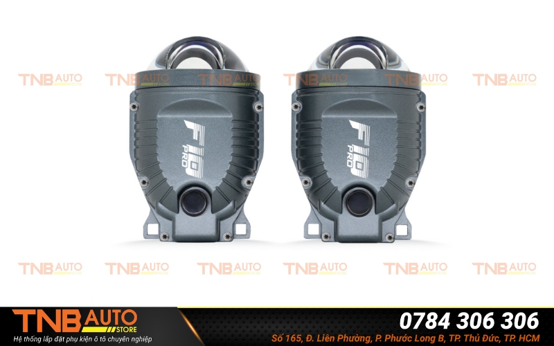 Top gói độ bi gầm Toyota Raize được ưa chuộng hiện nay 4 Đèn bi gầm X-Light F10 Pro 3.0 inches có ánh sáng mạnh, tản nhiệt nhanh tích hợp jack “Plug & Play” rất dễ thi công