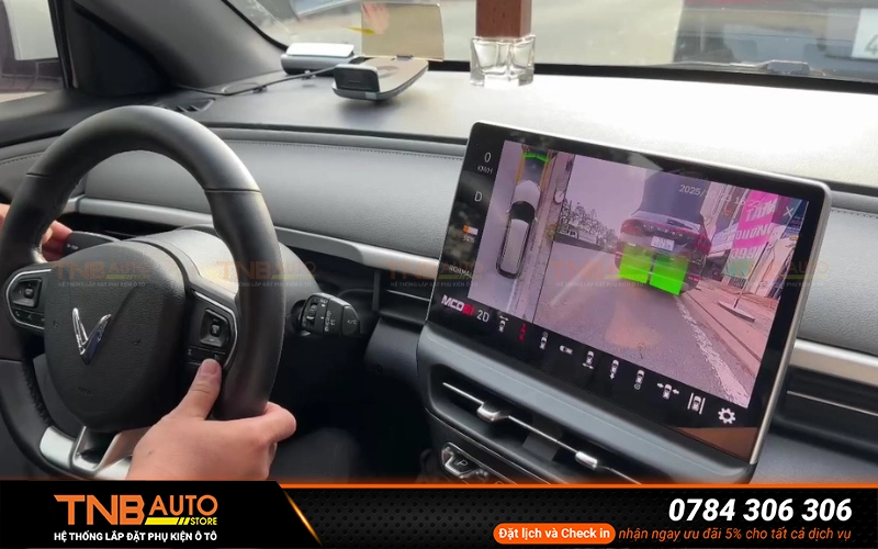 Camera 360 VF6 MCD91 cắm giắc theo xe, chuẩn hãng 16 Những điểm nổi bật của camera 360 Vinfast VF6