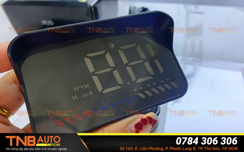 Màn hình HUD giá rẻ cổng OBD/GPS, lắp mọi dòng xe 17 TNB Auto địa chỉ lắp màn hình HUD giá rẻ, chất lượng