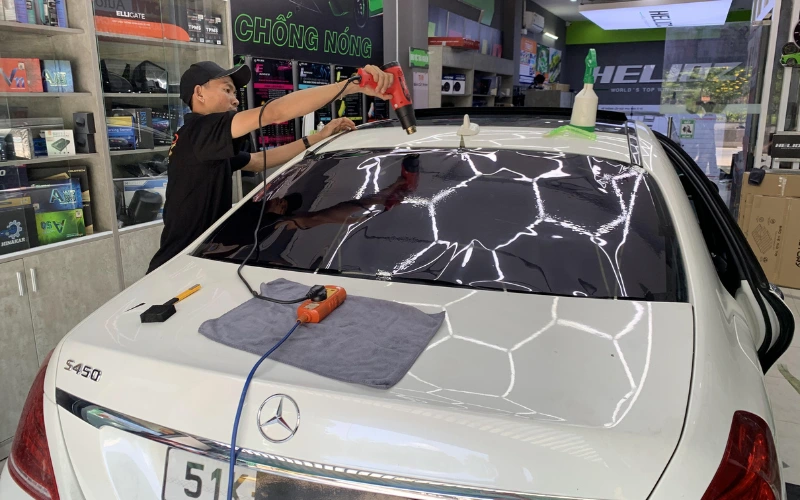 Tổng hợp các gói dán phim cách nhiệt Maybach S450 cao cấp 14