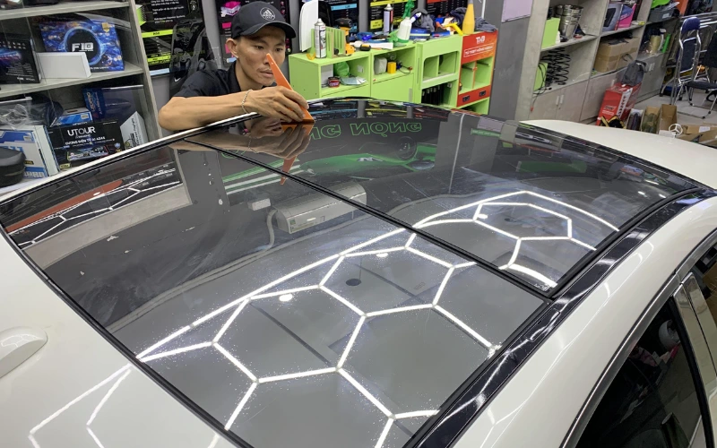 Tổng hợp các gói dán phim cách nhiệt Maybach S450 cao cấp 9