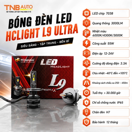 Bóng đèn led HCLight L9 Ultra 1