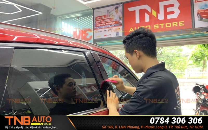 Dán PPF trụ cửa ô tô | Bảo vệ tối ưu, thẩm mỹ bền lâu 6 TNB Auto địa chỉ cung cấp gói dịch vụ dán PPF trụ cửa ô tô chất lượng