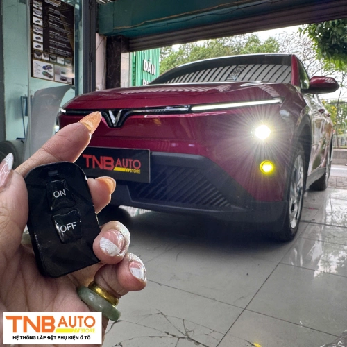 Độ bi gầm VinFast Limo Green 2