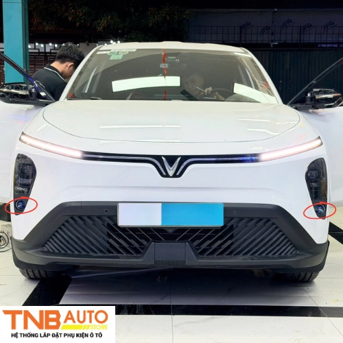 Độ bi gầm VinFast Limo Green tăng sáng an toàn giá tốt 10