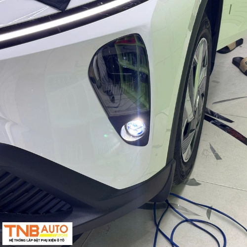 Độ bi gầm VinFast Limo Green tăng sáng an toàn giá tốt 25