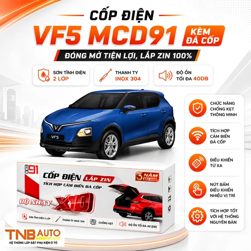Độ cốp điện Vinfast VF5