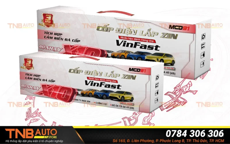 Độ cốp điện Vinfast VF6 đóng mở tiện lợi, lắp zin theo xe 100% 25 Bộ cốp điện VinFast VF6 MCD91 được thiết kế đồng bộ, hoàn toàn tương thích với xe